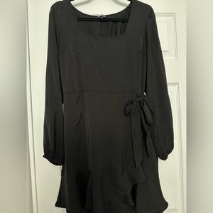 Express, black dress
